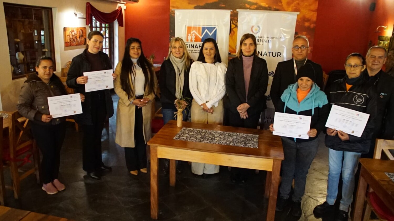 SINAFOCAL certifica a 27 trabajadores empíricos de Nueva Colombia