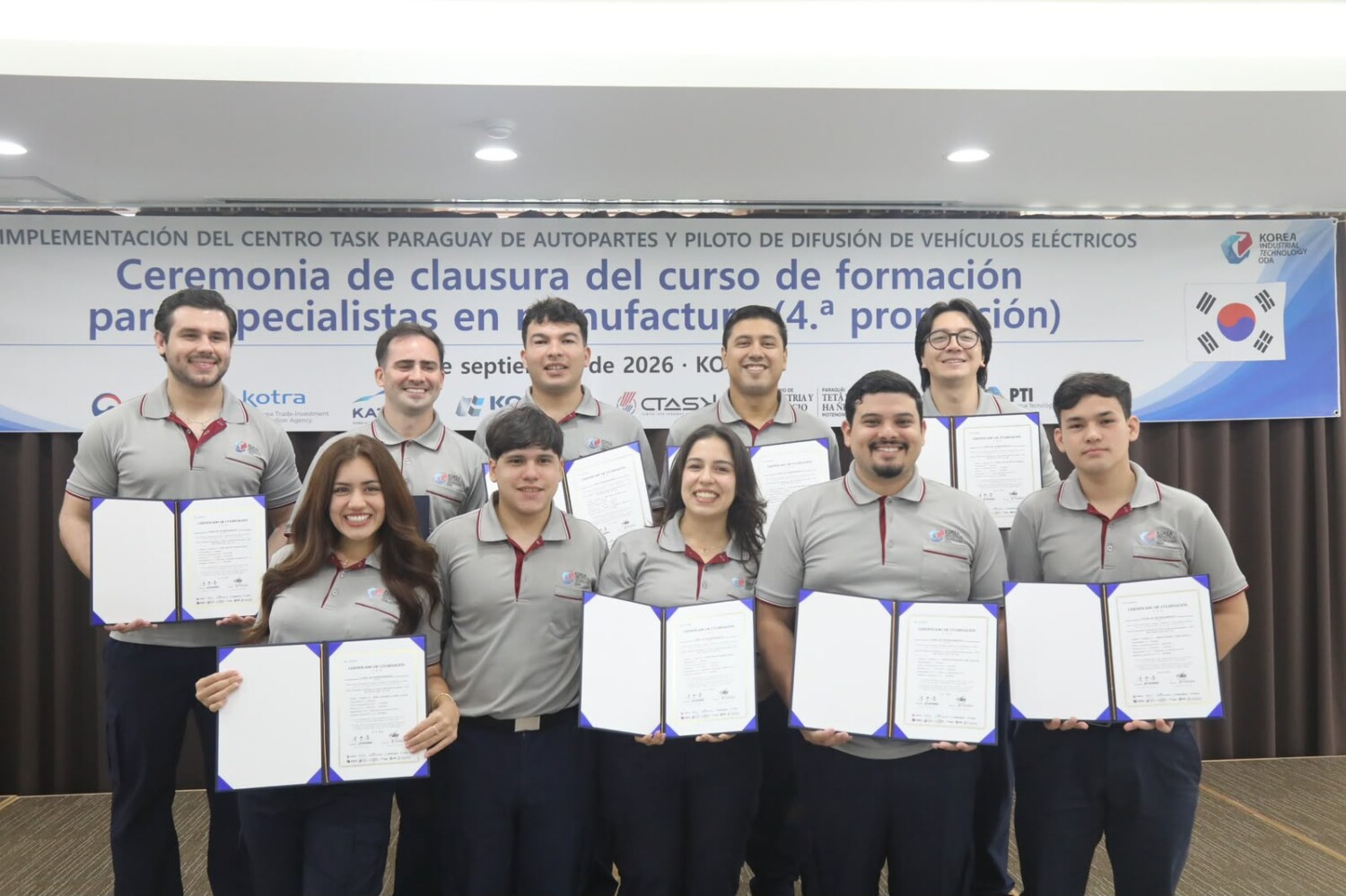 El SINAFOCAL acompaña visita oficial a Corea del Sur para impulsar formación e innovación industrial en el sector de movilidad eléctrica